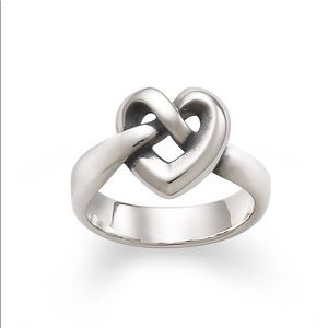 James Avery - Heart Knot Ring Size 5